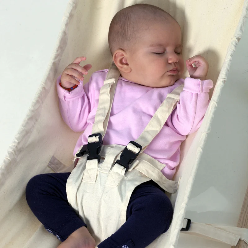 Baby Wohlfühl-Set 'Schlummerglück & Zirbenzauber | Babyhängematte | Stofftier Flora | Tüv-geprüft | Made in Austria