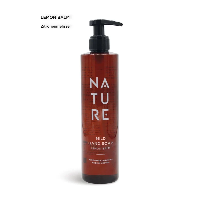 Frische-Kick-Spa-Set 'Lemon Balm' | Handseife | Hand & Body Lotion | 300 ml | Gästetuch