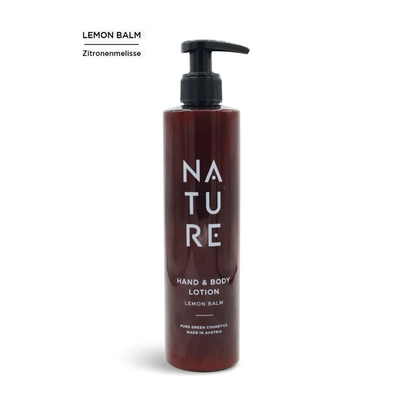 Frische-Kick-Spa-Set 'Lemon Balm' | Handseife | Hand & Body Lotion | 300 ml | Gästetuch