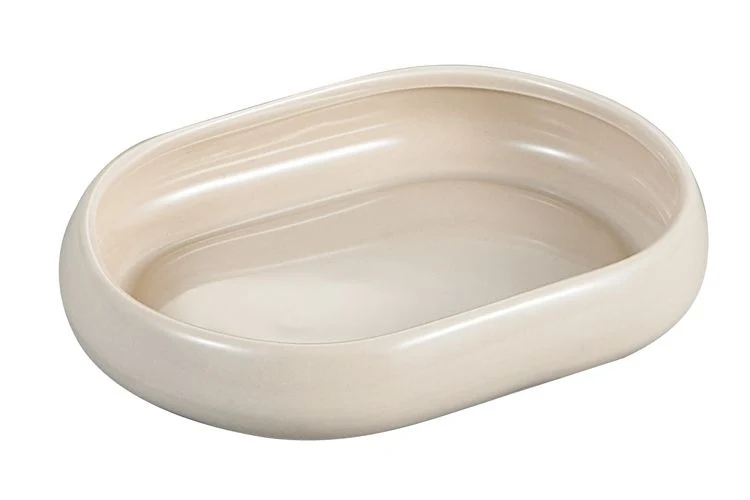 BRICARD BONDY SCHAAL | OVAAL 13,9X10,1X2,6 CM TAUPE