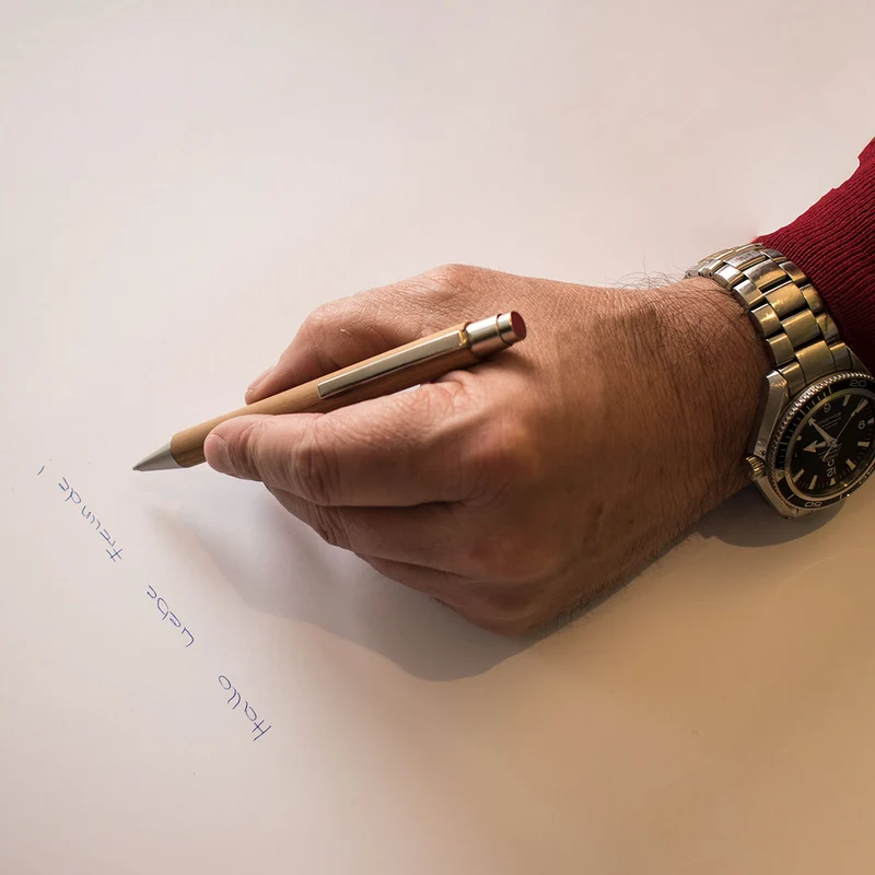 Eleganter Kugelschreiber 'Pen' aus Holz - in verschiedenen Stiftstärken und Holzarten | Made in Germany