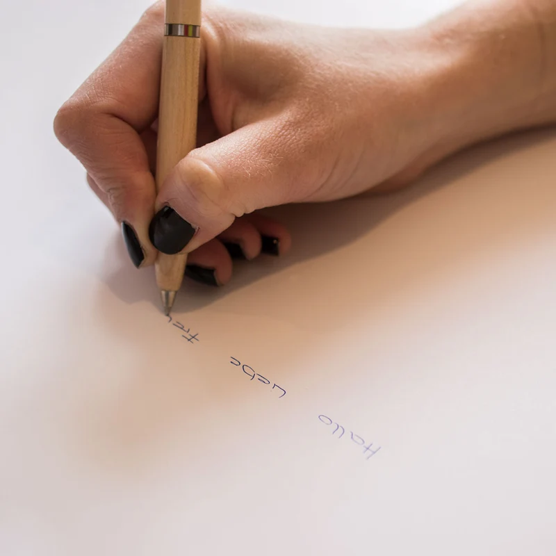 Eleganter Kugelschreiber 'Pen' aus Holz - in verschiedenen Stiftstärken und Holzarten | Made in Germany