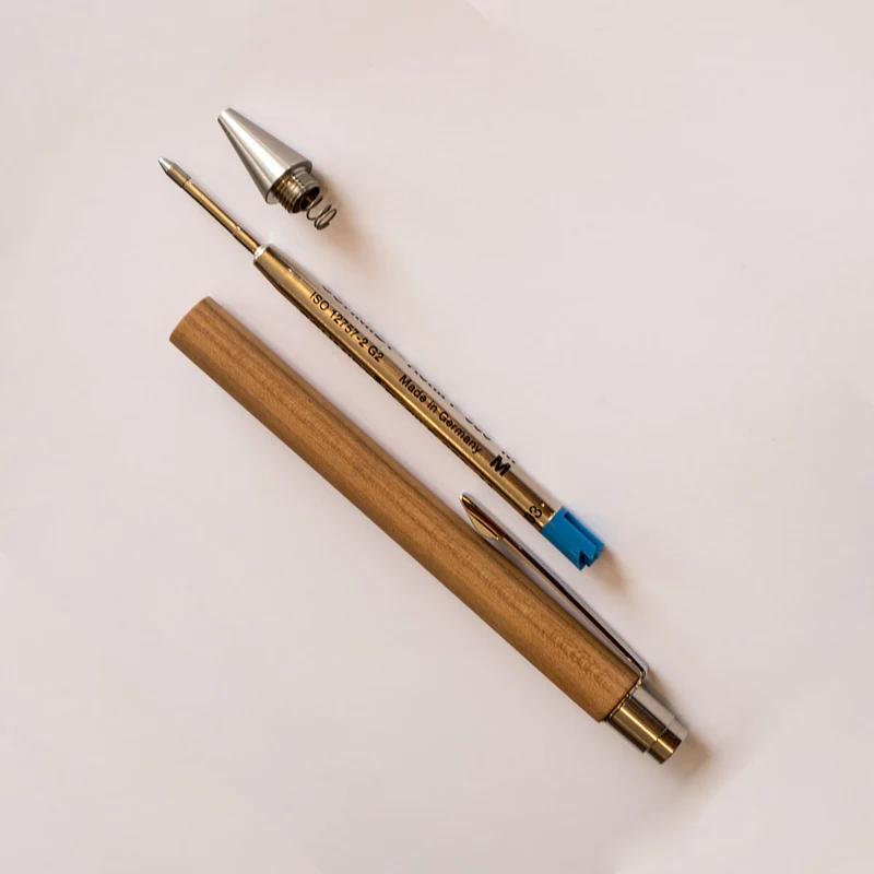 Eleganter Kugelschreiber 'Pen' aus Holz - in verschiedenen Stiftstärken und Holzarten | Made in Germany