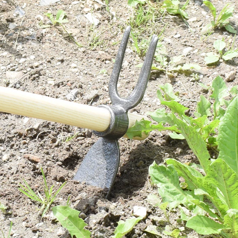 Gartenhacke 'Krafts' - 2 Zinken handgeschmiedet