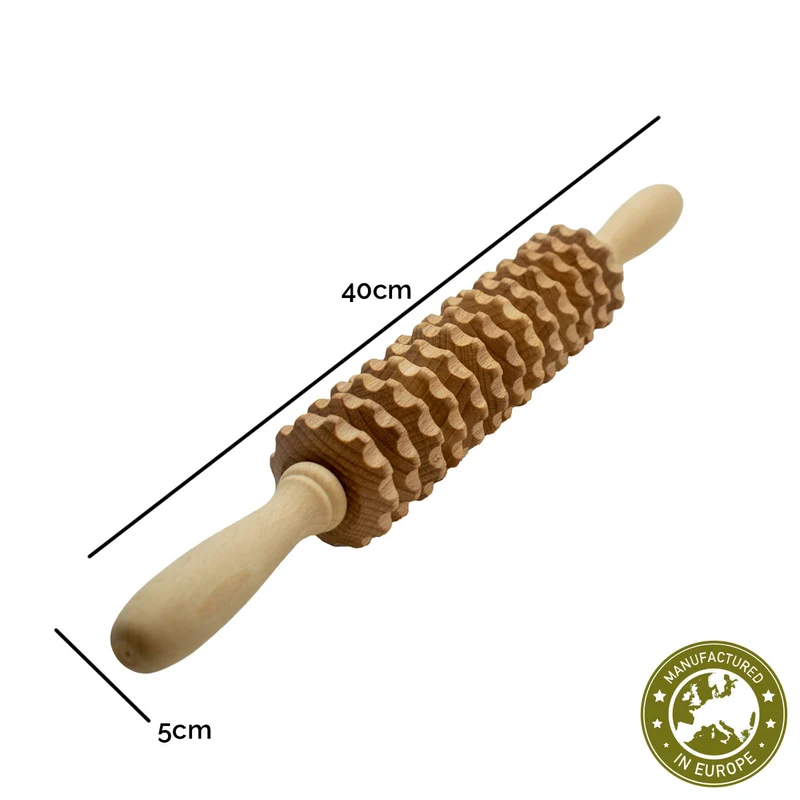 Body-Care-Set 'Muskel Wellness' | Massagerolle | Murmeltier-Salbe | Gästehandtuch | Made in Austria and Europe