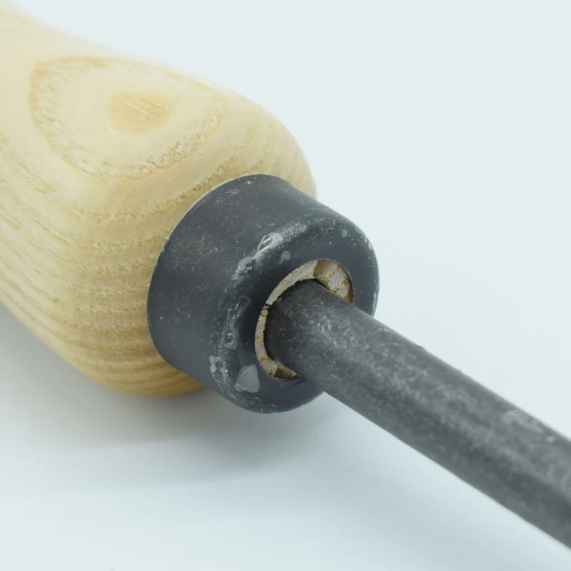 Fugenkratzer mit 14 cm ergonomischem Eschenholzstiel Gewicht: 150 g - Handgeschmiedet in Deutschland