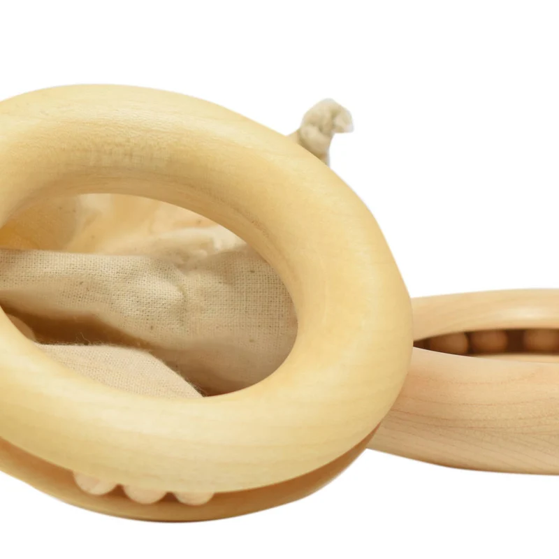 Laufring 'In' | Babyring aus Ahornholz | ab 10 Monate | ganzheitliches antroprosophisches Spielzeug | Made in Germany