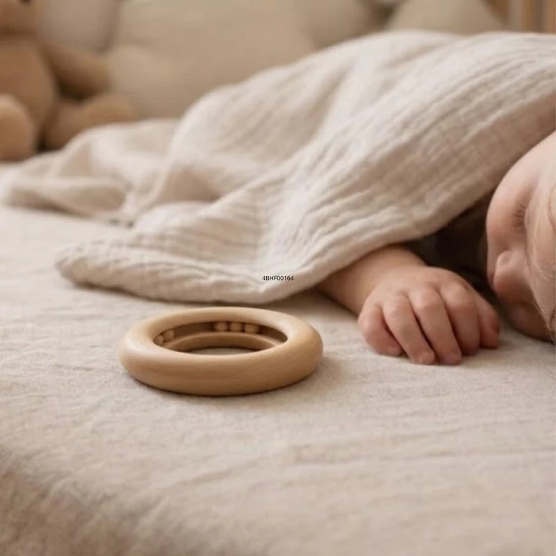 Laufring 'In' | Babyring aus Ahornholz | ab 10 Monate | ganzheitliches antroprosophisches Spielzeug | Made in Germany