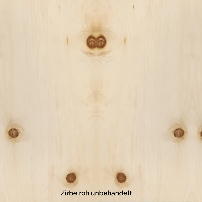 Schlichter Massivholzstuhl 'Simple' | mit Polsterung | äußerst stabiles Handwerk aus Südtirol | in verschiedenen Holzarten