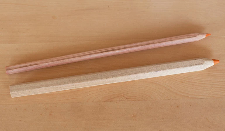 Unlackierte Farbstifte 'Color Pencils' | verschiede Größen | Made in Germany