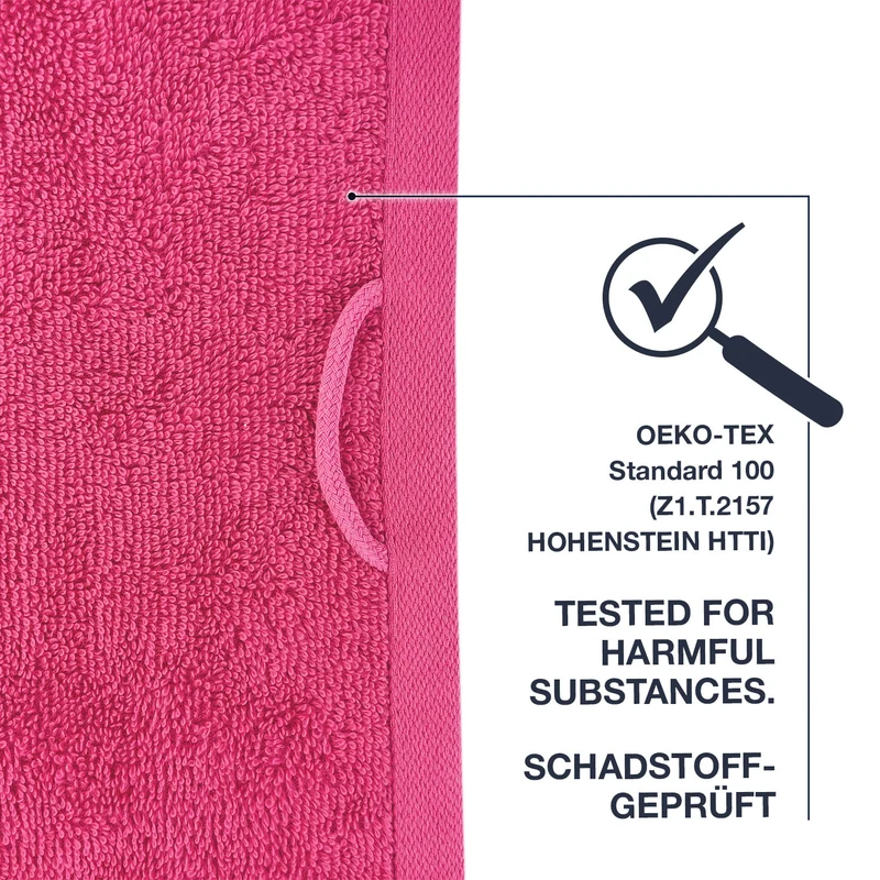 Frottier Duschtuch 'Enrico' | 70 x 140 cm | 100% Baumwolle | in verschiedenen Farben