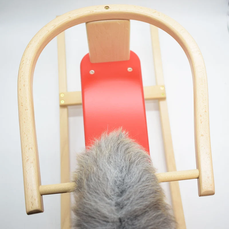 ‘Tobi’ das Schaukelpferd mit abnehmbarem Sitzring | Sitzhöhe 25 cm | schadstoff- & plastikfrei
