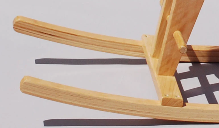 ‘Tobi’ das Schaukelpferd mit abnehmbarem Sitzring | Sitzhöhe 25 cm | schadstoff- & plastikfrei