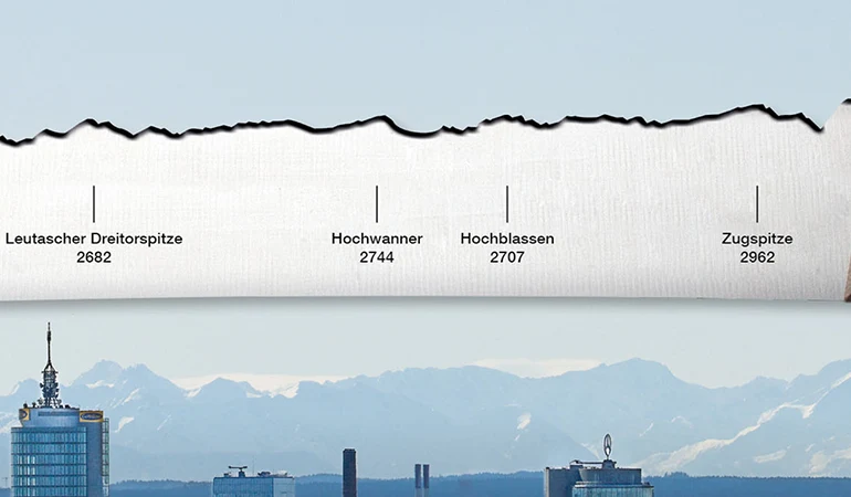 Brotmesser 'Zugspitze' | mit Panoramaschliff | handgemacht | aus Rockwell-Stahl mit Nussholzgriff | Made in Schwitzerland