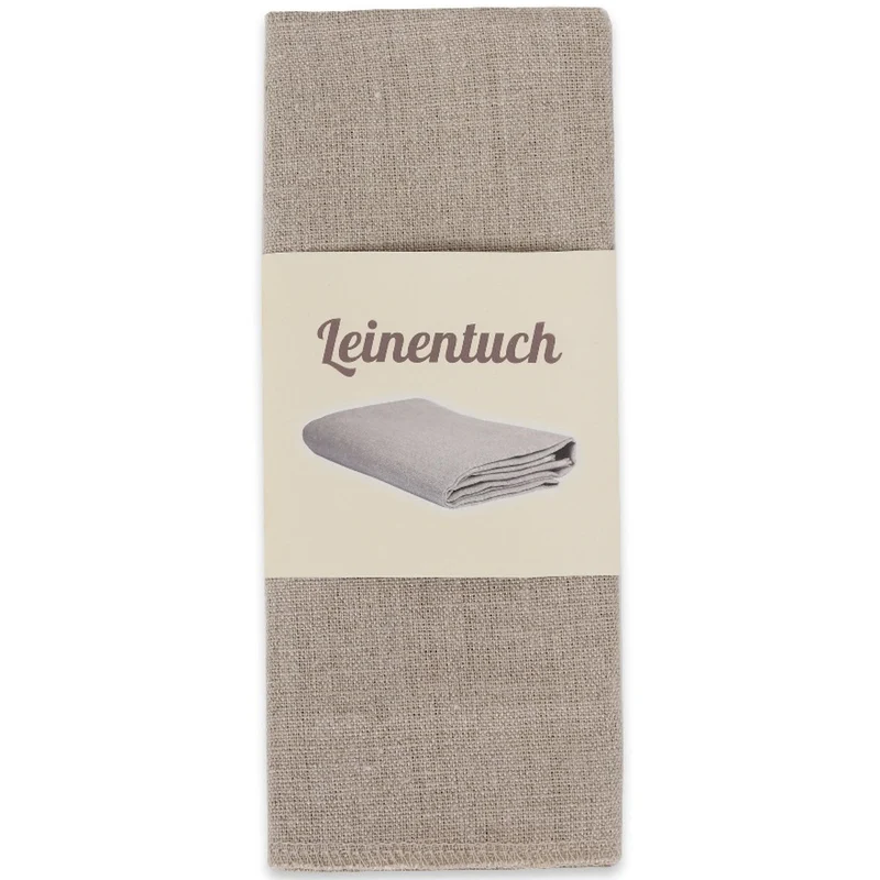 Bäckerleinen, Baguettetuch, Gärtuch aus echtem BIO Leinen, 50 x 70 cm