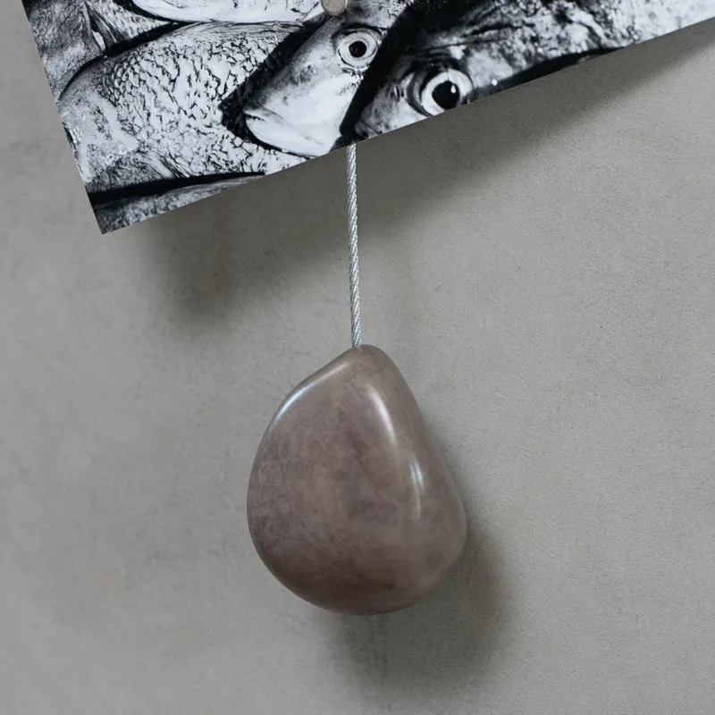 Fotoseil 'Tagua-Nuss' | inkl. 8 Magnete | Eiche, Stahl | L 150 x B 2 x T 2 cm | in verschiedenen Ausführungen | Made in Germany