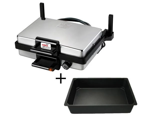 SILEX Multi Grill Apparaat RVS Origineel + Bakplaat