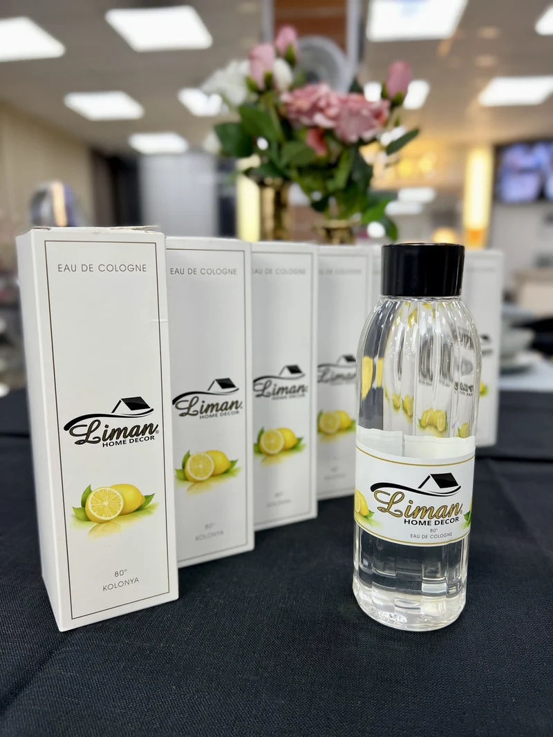 Liman® – Citroen - Eau de Cologne – 400ml (Kolonya / Desinfectie / Aftershave)