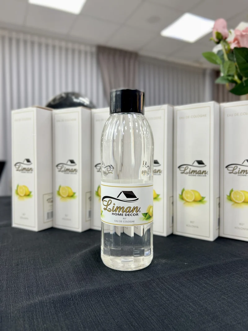 Liman® – Citroen - Eau de Cologne – 400ml (Kolonya / Desinfectie / Aftershave)