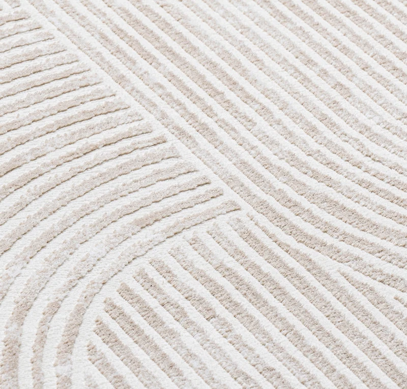 SEHRAZAT MODA 1120 BEIGE BOOGJES VLOERKLEED