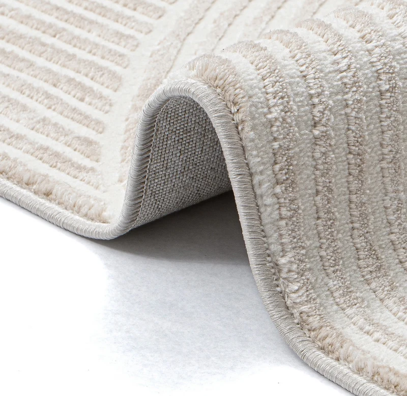 SEHRAZAT MODA 1120 BEIGE BOOGJES VLOERKLEED