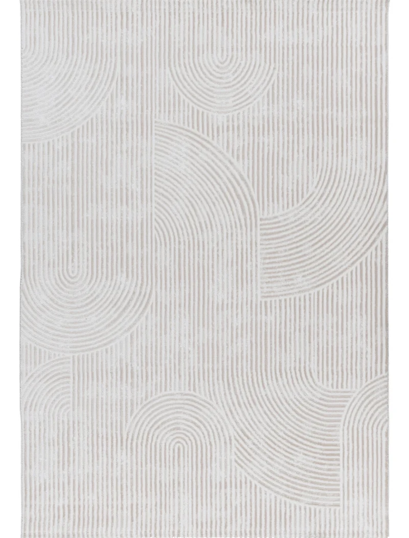 SEHRAZAT MODA 1120 BEIGE BOOGJES VLOERKLEED