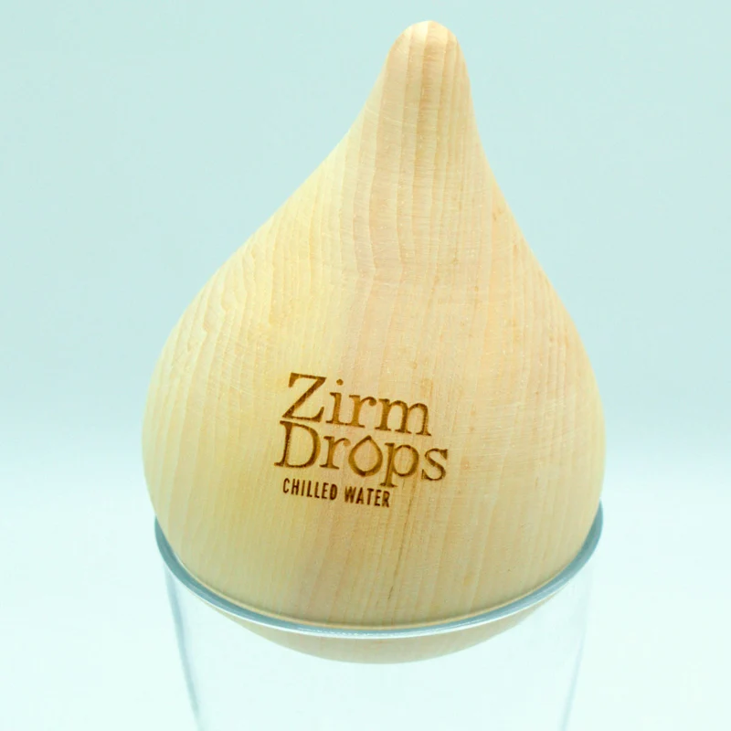 Karaffen Set mit Zirben Drop Art 'Style' | 'Drop & Drink' | verschiede Größen | Made in Austria