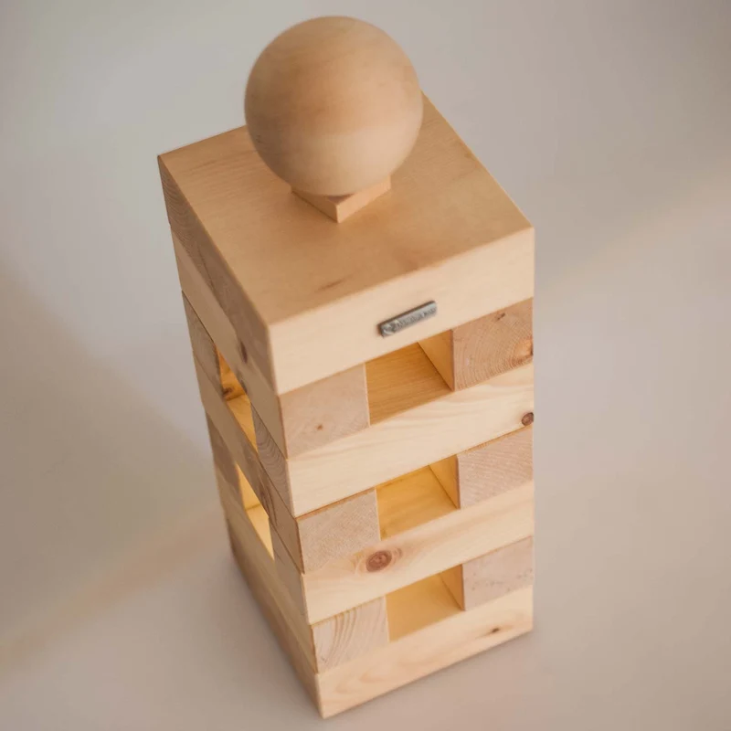 Zirbenlampe - 'Soft & Ambient' | 36x12x12 cm | handgemacht in Tirol