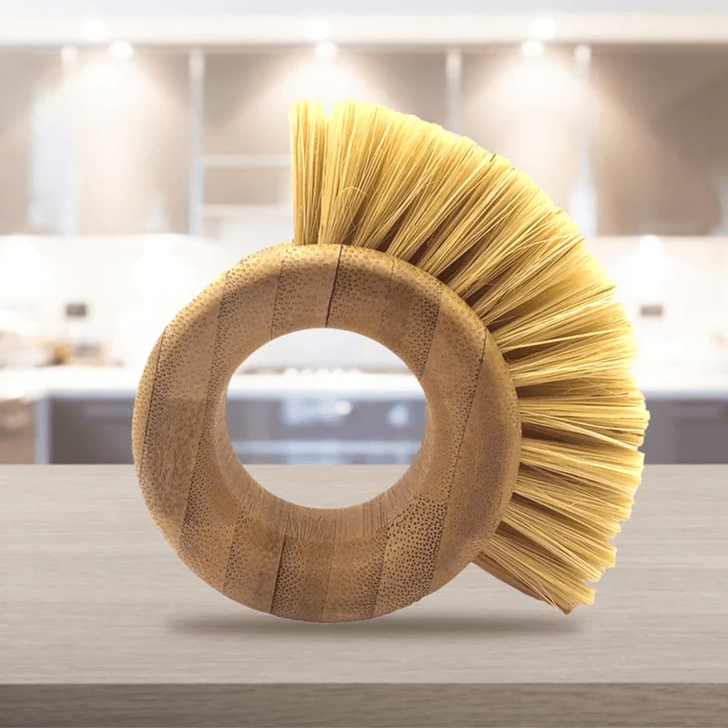 Reinigungsbürste für Gärkorb (Bambus Ring)