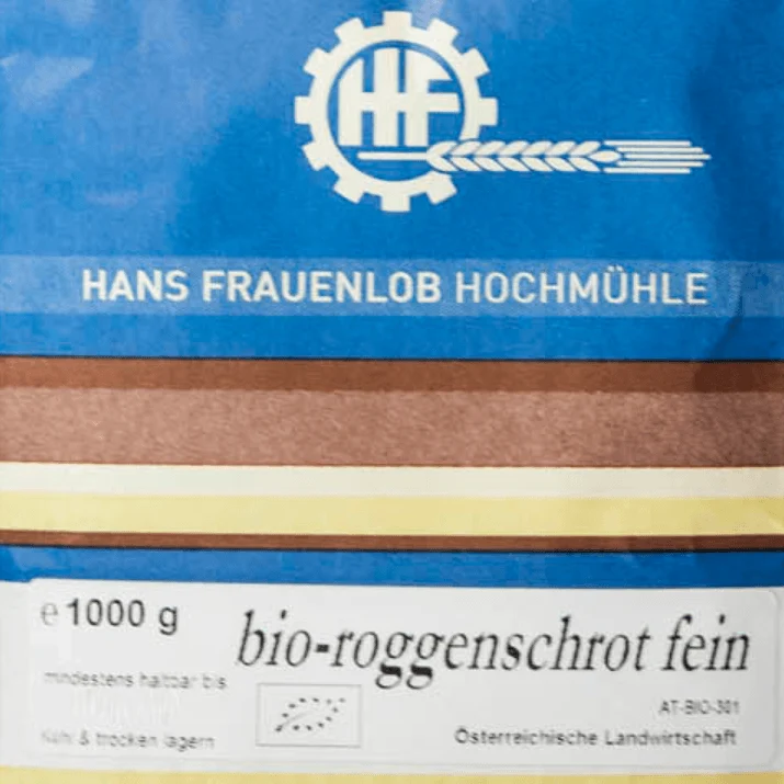 Bio Roggenschrot fein