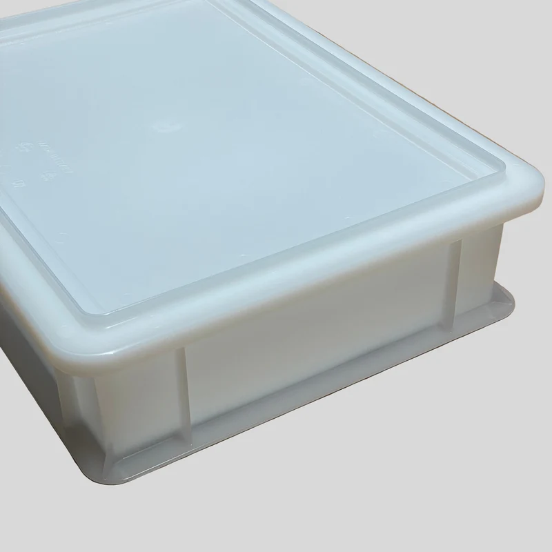 Pizzaballen Box mit Deckel, Gärbox für Pizza und Brot, 40x30x10 cm