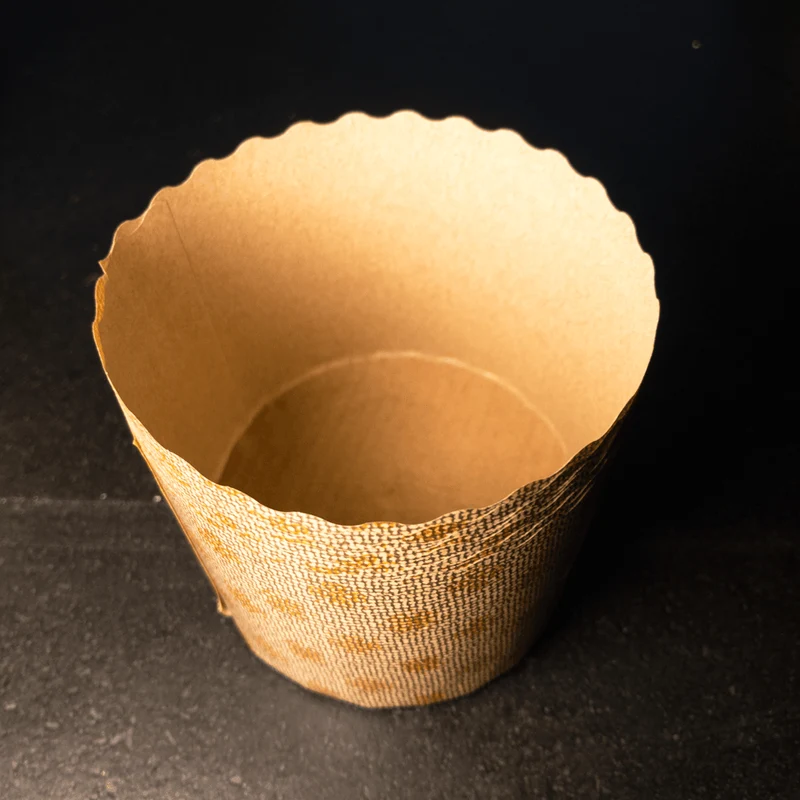 Panettone Backformen, klein, 240 ml, 10 Stück