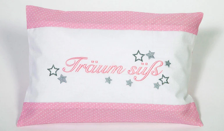 Schlaf-Gut Kissen - 'Träum Süß'