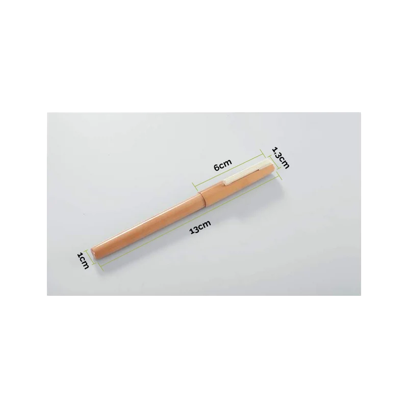 Tintenroller aus edlem Holz 'Ball Pen' | verchromte Spitze | wechslbare Mine | in verschiedenen Holzarten | Made in Germany