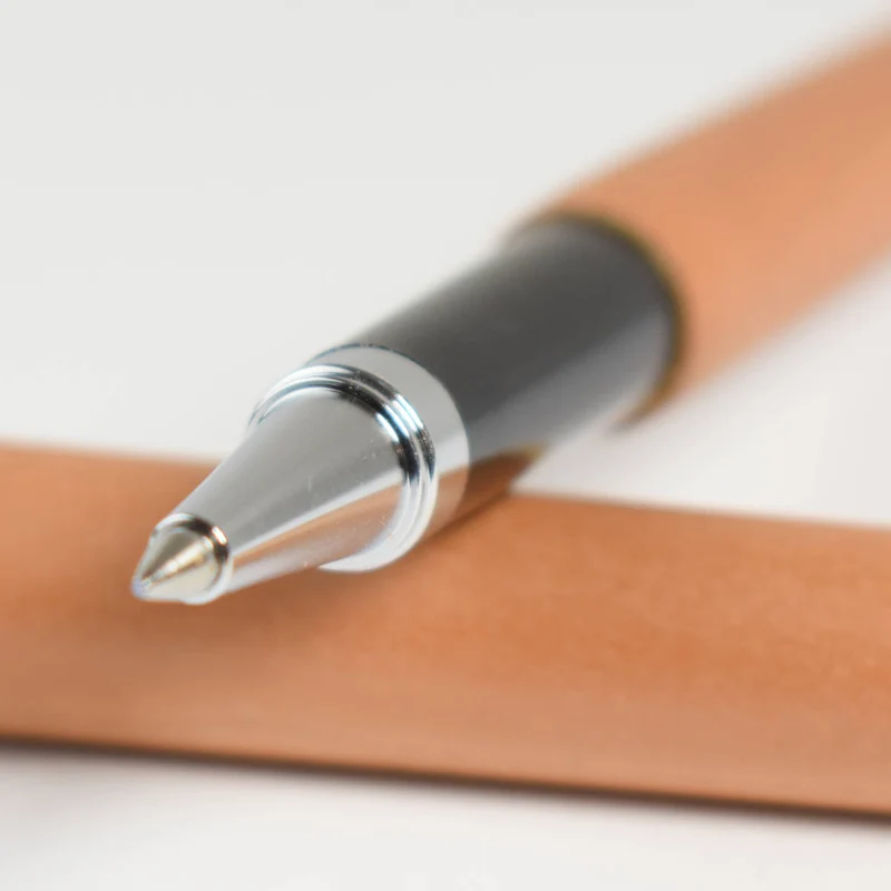 Tintenroller aus edlem Holz 'Ball Pen' | verchromte Spitze | wechslbare Mine | in verschiedenen Holzarten | Made in Germany