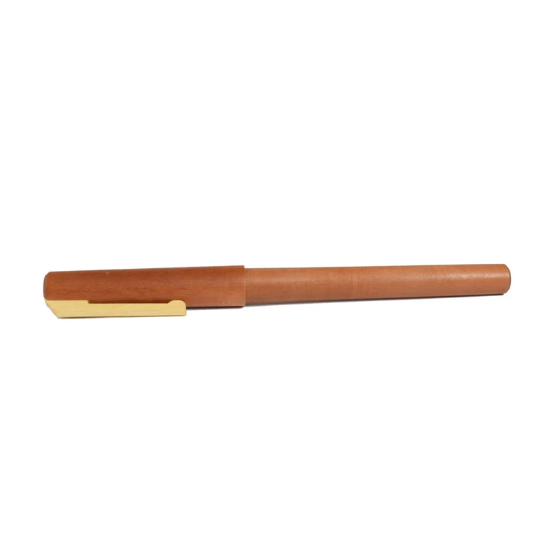 Tintenroller aus edlem Holz 'Ball Pen' | verchromte Spitze | wechslbare Mine | in verschiedenen Holzarten | Made in Germany