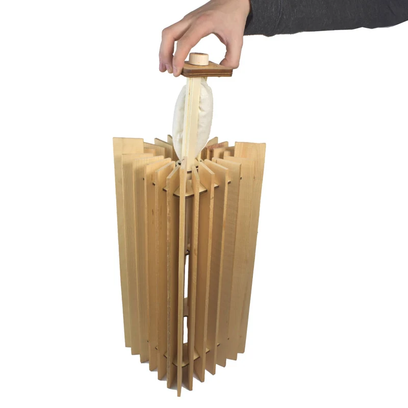 'Airborne pure' | 100% Natürliches Klimagerät aus Zirbe | 18x18x44 cm | Made in Austria