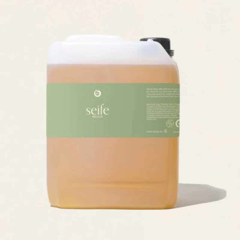 Flüssige Seife | verschiedene Duftnoten | 5 l Nachfüllkanister | für Körper, Gesicht und Hände | Made in Austria