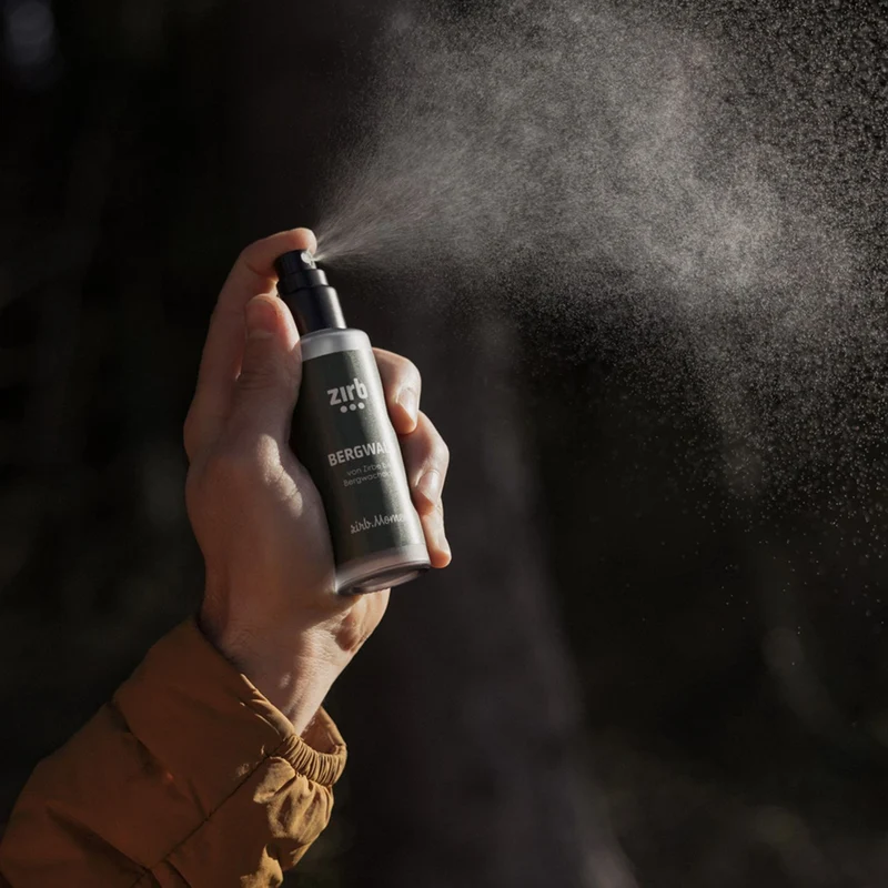 Raumspray 'Bergwald' | 50 ml | 7 natürliche ätherische Öle | Pflanzenhydrolaten | Made in Austria