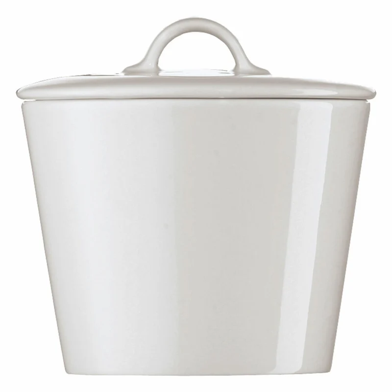 Arzberg Cucina Zuckerschale / 6 Personen, Zuckerdose, Dose, Zucker Schale, Bianca, Porzellan, 420 ml, 42116-800001-14307