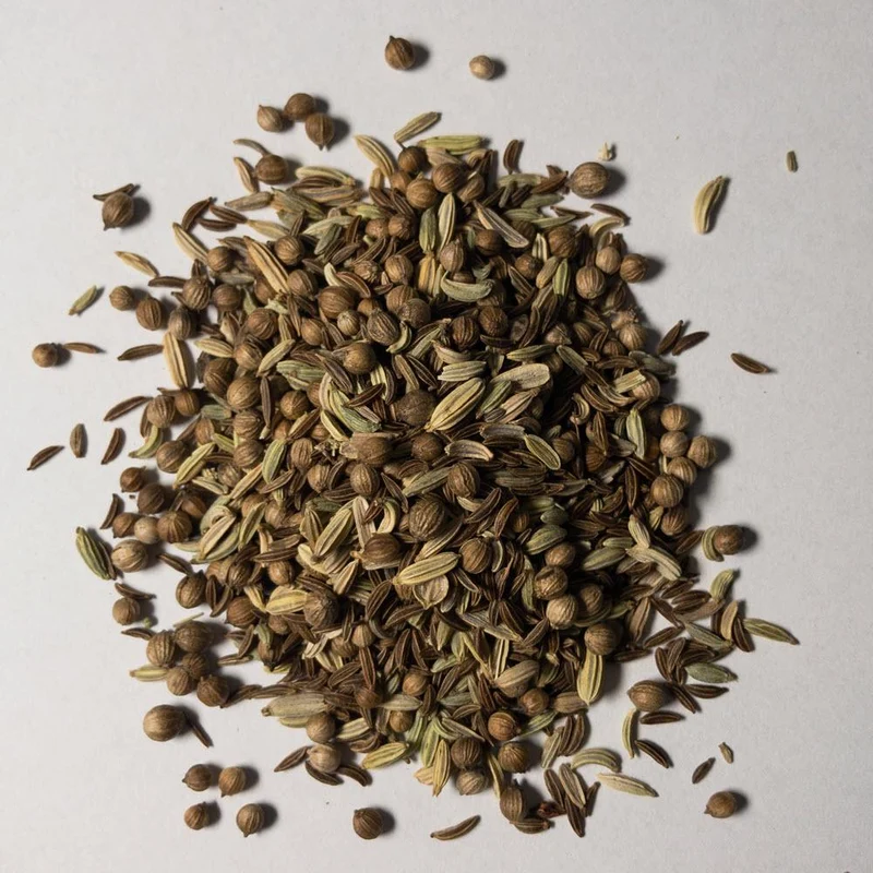 Bio-Brotgewürz ganz (Fenchel, Koriander, Kümmel) 500 g im Aromabeutel