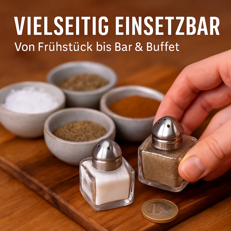 Thiru Universalstreuer-Set, 2-tlg., Fassungsvermögen: je 15 ml
