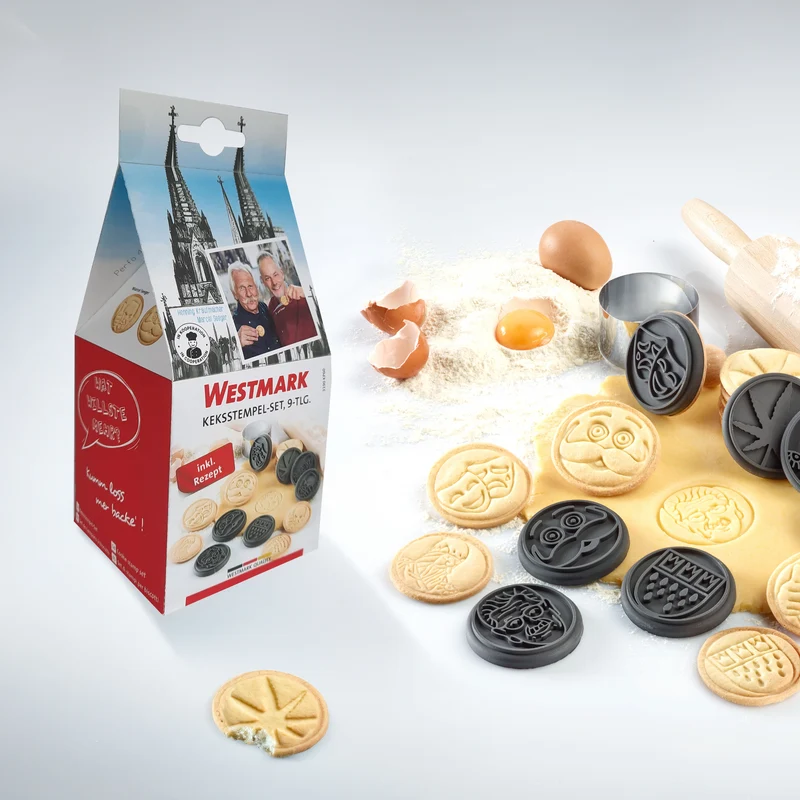 Westmark Keksstempel & Ausstechformen-Sets - mit Motiven von Henning Krautmacher