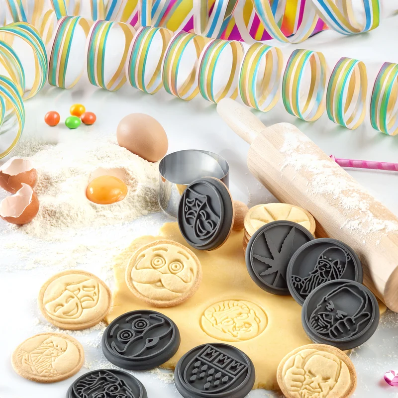 Westmark Keksstempel & Ausstechformen-Sets - mit Motiven von Henning Krautmacher