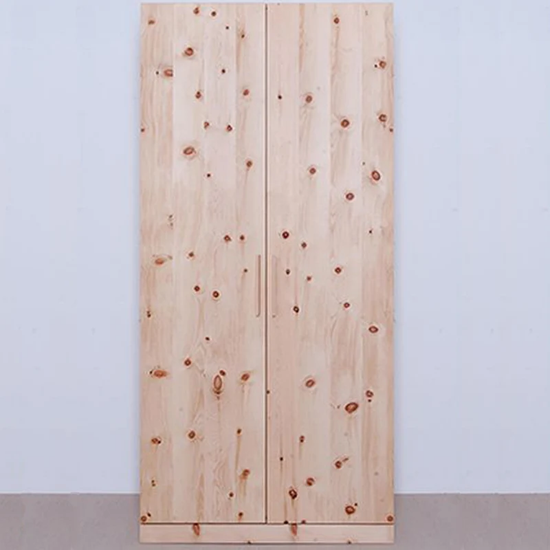 Hochwertiger Kleiderschrank aus Zirbenholz - Zweitürig