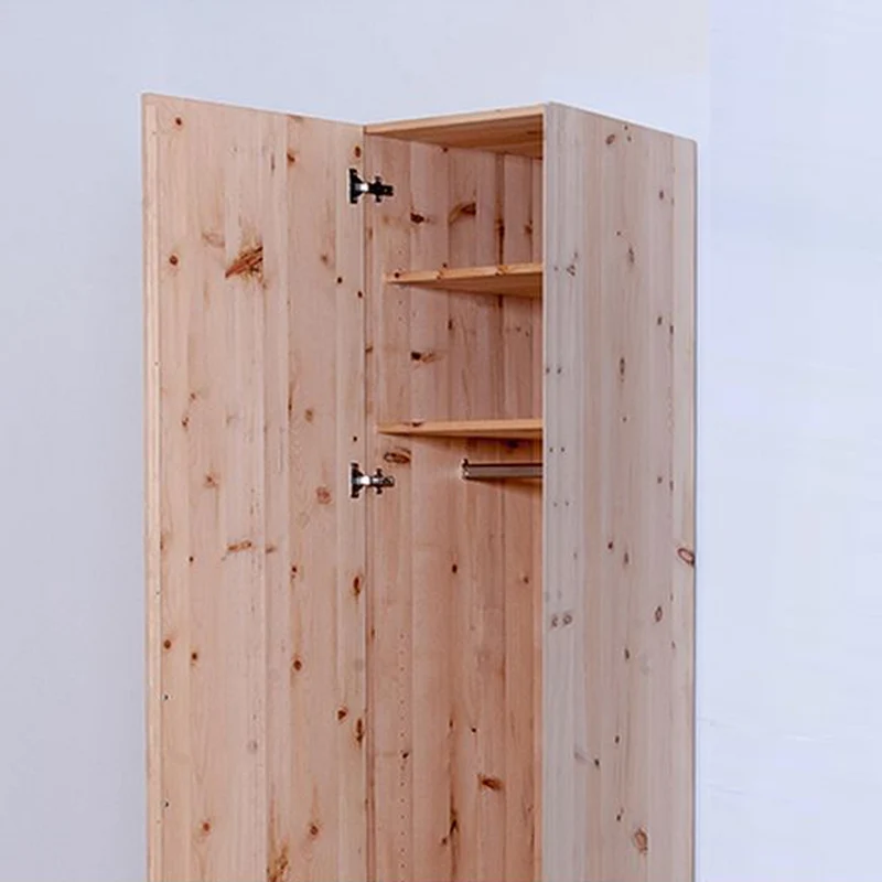 Kleiderschrank aus Zirbenholz - Eintürig