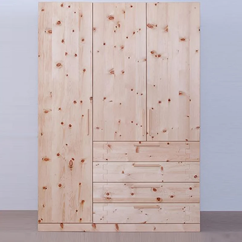Kleiderschrank aus Zirbenholz - Eintürig