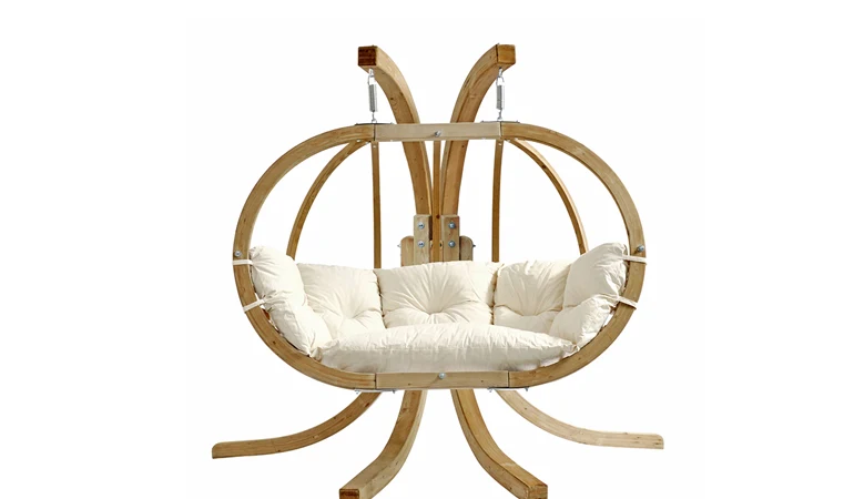 Hängesessel 'Globo Royal Chair' | verschiedene Modelle | B 176 x H 118 x T 72 cm | Fichtenholz | Made in Germany