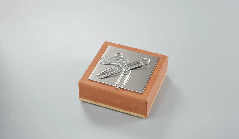 3er Set - Zettelspender, Aufbewahrung und Klammerspender 'Office-Set'