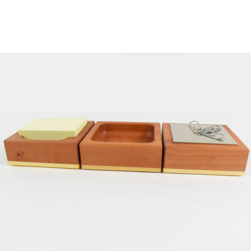 3er Set - Zettelspender, Aufbewahrung und Klammerspender 'Office-Set'
